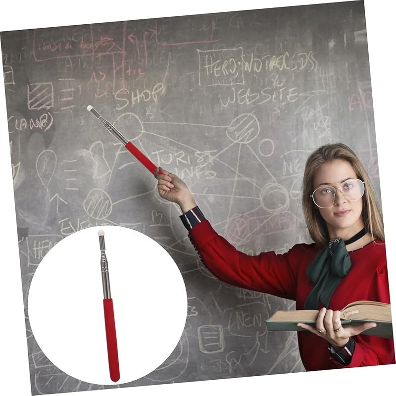 Extendable 1m Red Teaching Pointer Stick For Reading Guide And Blackboard - Image 2